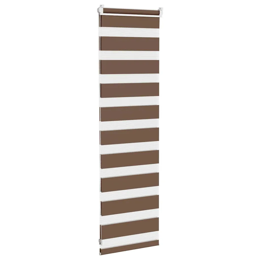 Store zèbre marron 50x100 cm largeur du tissu 45,9 cm polyester - 4
