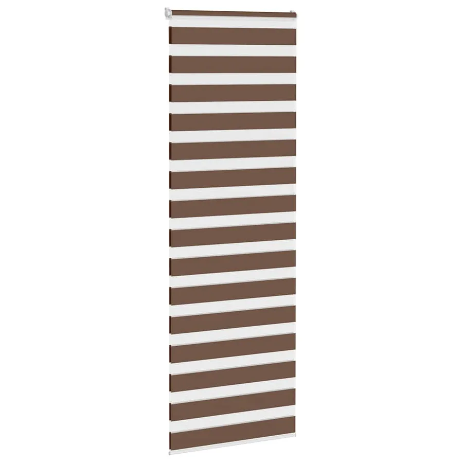 Store zèbre marron 75x200 cm largeur du tissu 70,9 cm polyester - 3