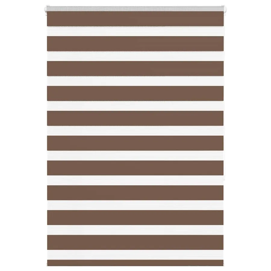 Store zèbre marron 110x150cm largeur du tissu 105,9cm polyester