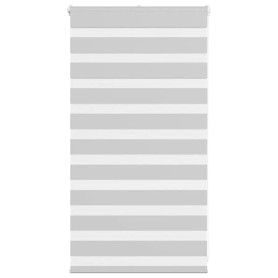 Store zèbre gris clair largeur du tissu 65,9 cm polyester