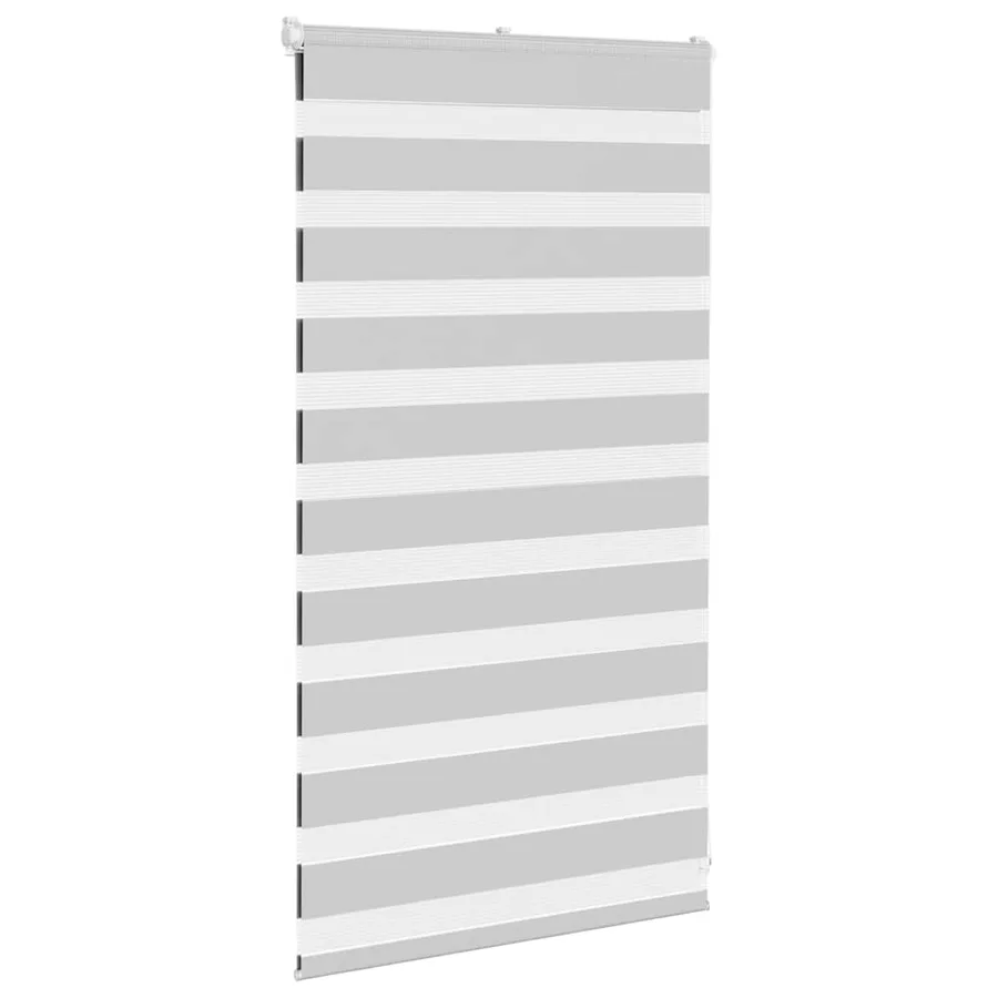 Store zèbre gris clair largeur du tissu 65,9 cm polyester - 3