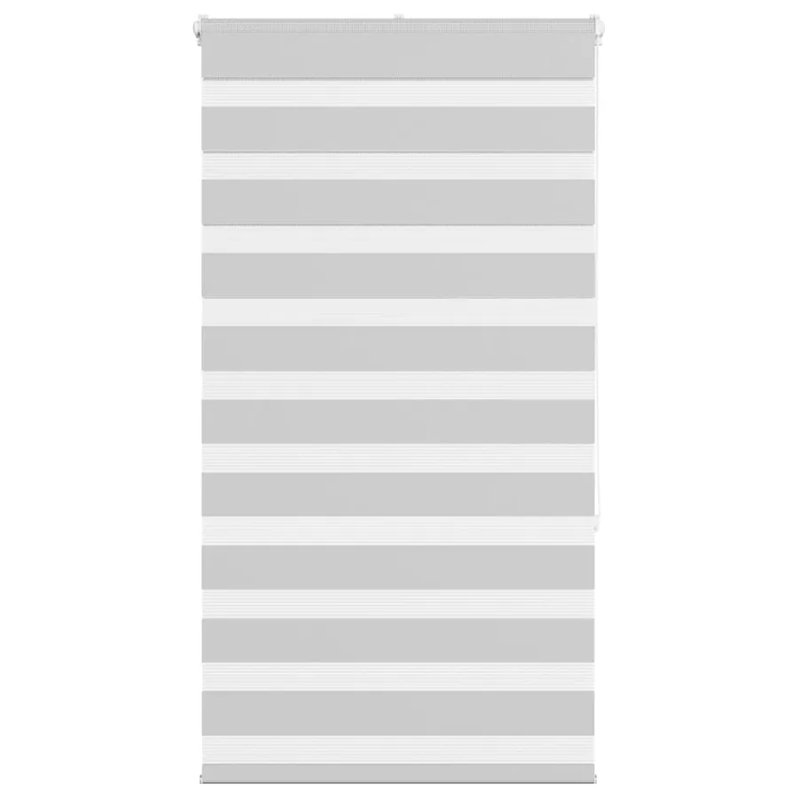 Store zèbre gris clair largeur du tissu 75,9 cm polyester