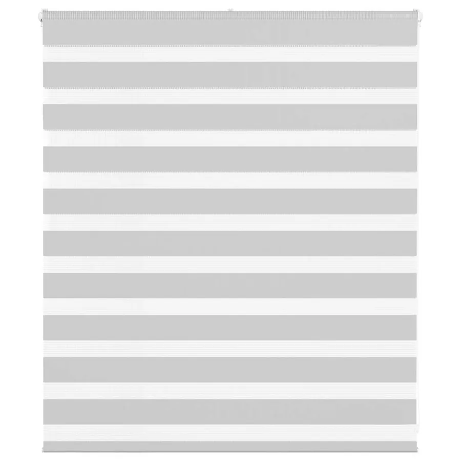 Store zèbre gris clair largeur du tissu 130,9 cm polyester