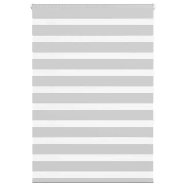 Store zèbre gris clair largeur du tissu 105,9 cm polyester
