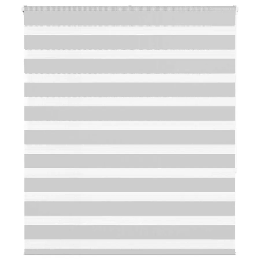 Store zèbre gris clair largeur du tissu 115,9 cm polyester