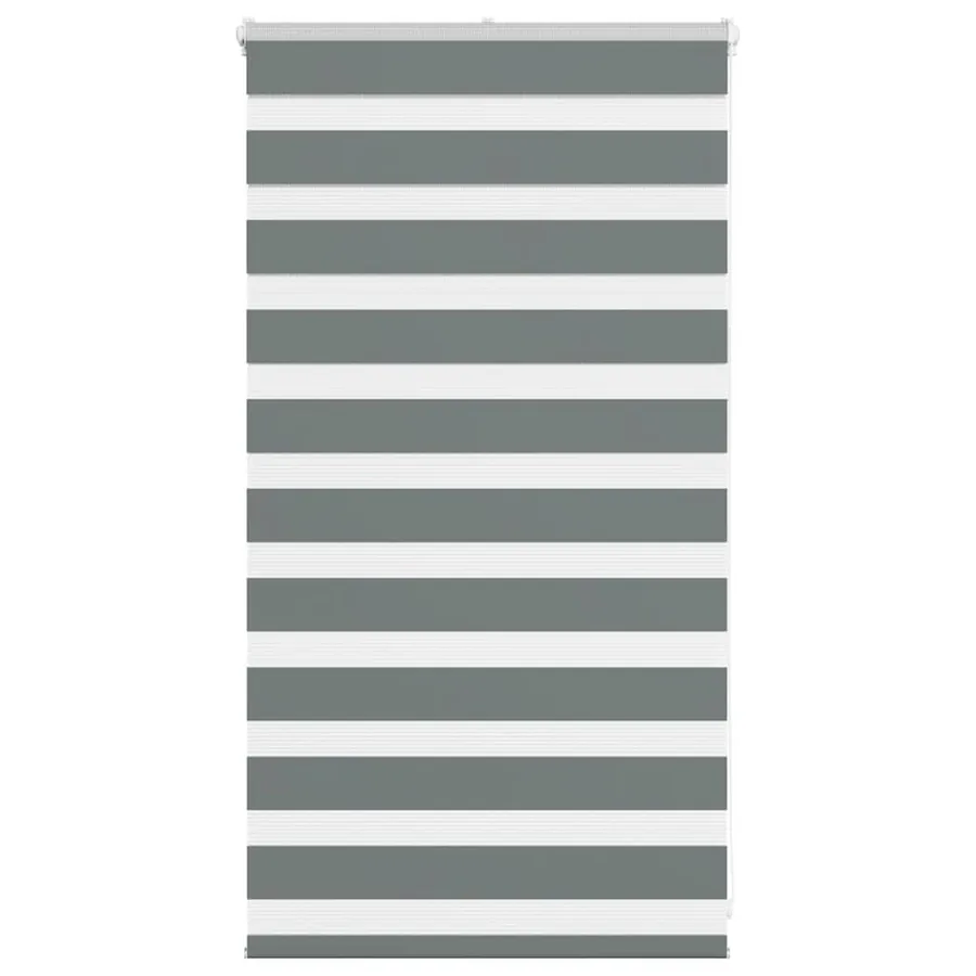 Store zèbre gris foncé largeur du tissu 80,9 cm polyester