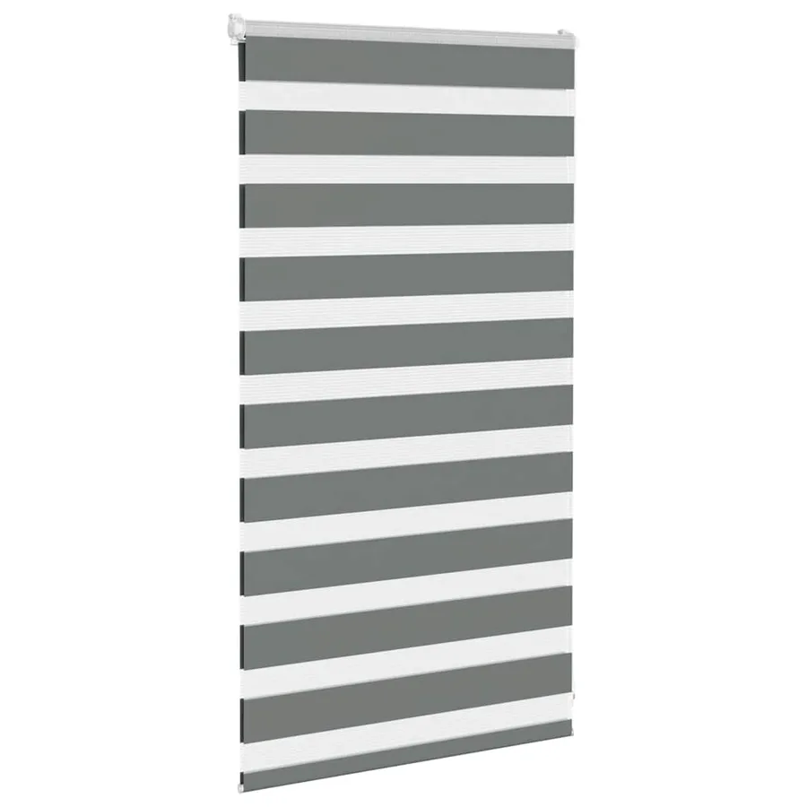 Store zèbre gris foncé largeur du tissu 80,9 cm polyester - 3