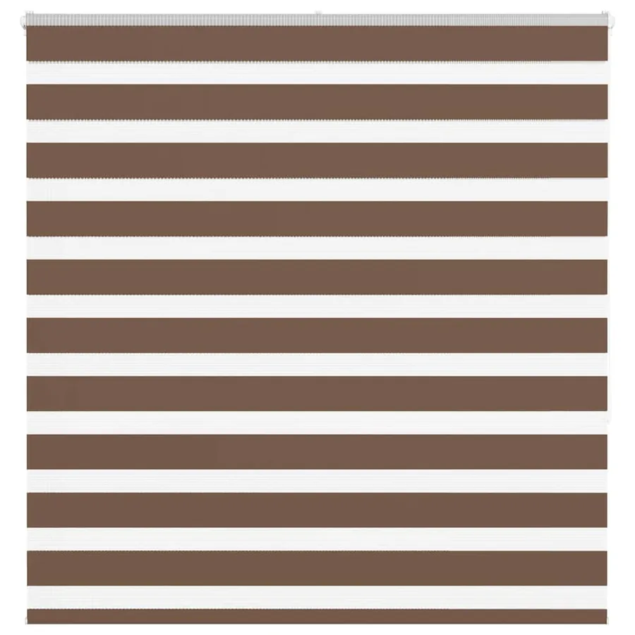 Store zèbre marron 145x150cm largeur du tissu 140,9cm polyester