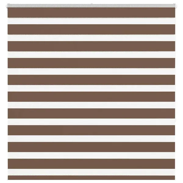 Store zèbre marron 145x150cm largeur du tissu 140,9cm polyester