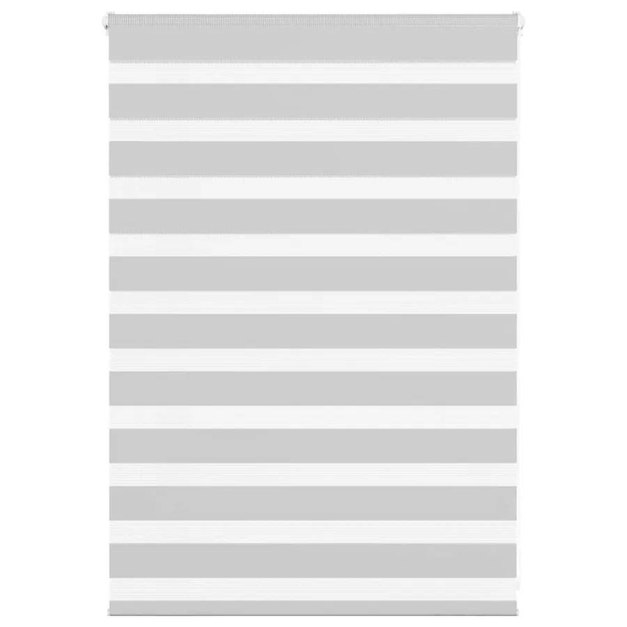 Store zèbre gris clair largeur du tissu 100,9 cm polyester