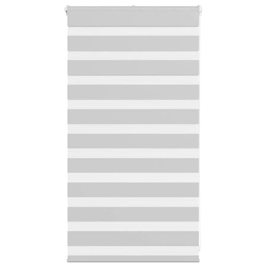 Store zèbre gris clair largeur du tissu 75,9 cm polyester