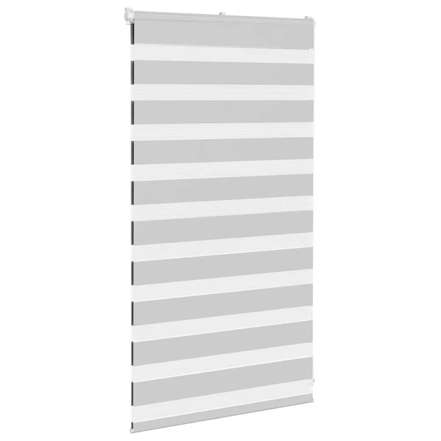 Store zèbre gris clair largeur du tissu 75,9 cm polyester - 3