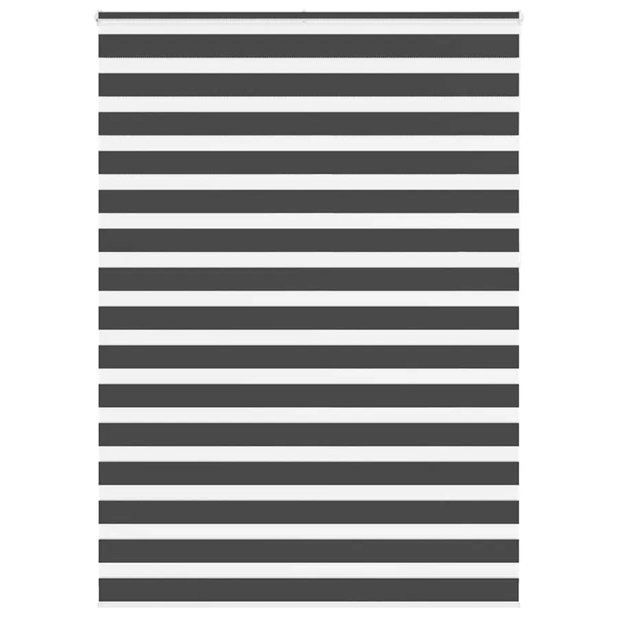 Store zèbre noir 160x230 cm largeur du tissu 155,9 cm polyester