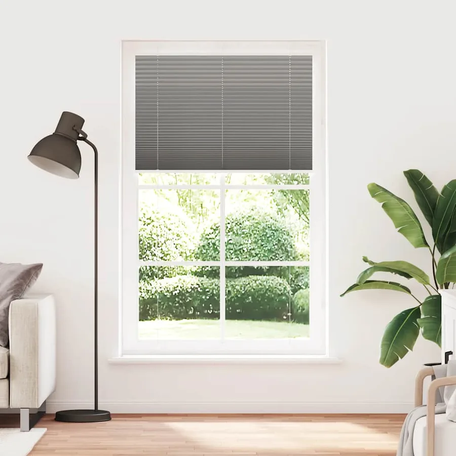 Store plissé anthracite 115x200 cm largeur du tissu 114,4 cm - 2