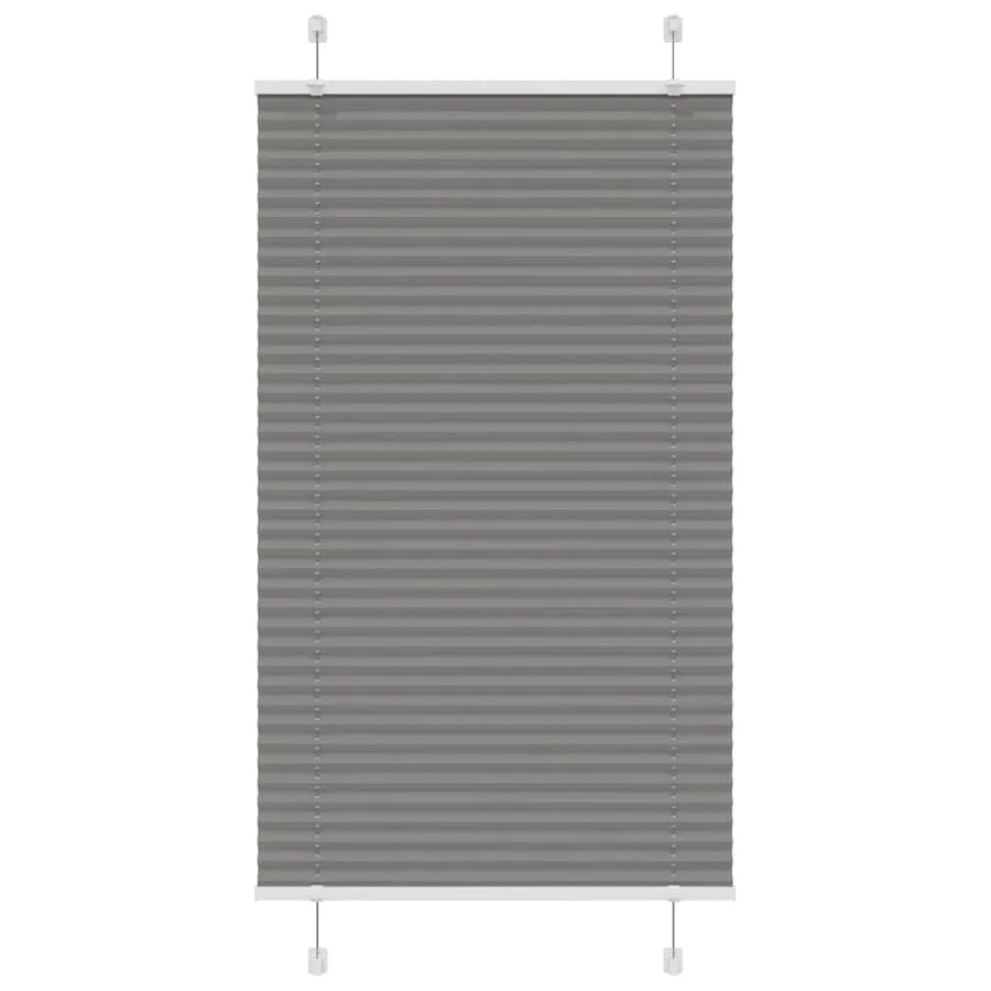 Store plissé anthracite 70x100 cm largeur du tissu 69,4 cm - 2