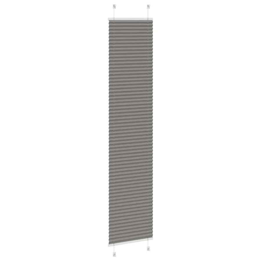 Store plissé anthracite 40x200 cm largeur du tissu 39,4 cm - 4