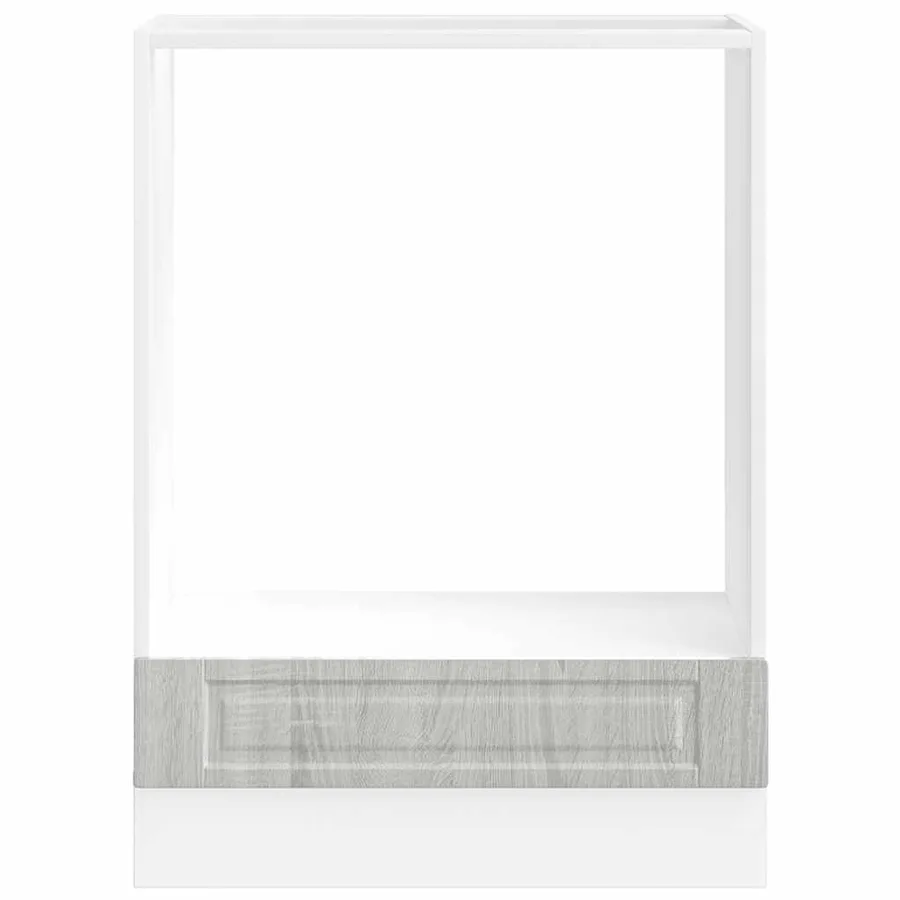 Armoire à four Porto sonoma gris bois d'ingénierie - 4