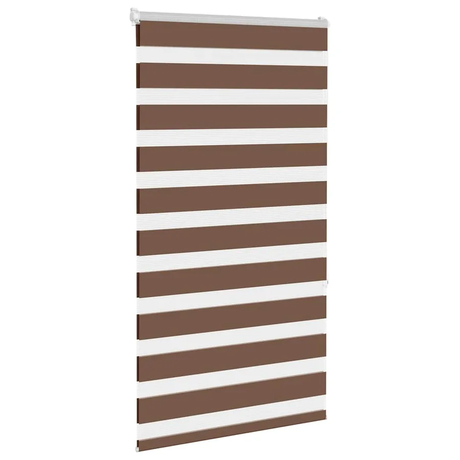 Store zèbre marron 75x150 cm largeur du tissu 70,9 cm polyester - 3