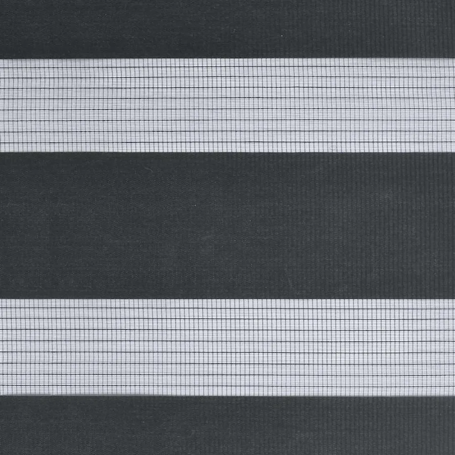 Store zèbre noir 160x200 cm largeur du tissu 155,9 cm polyester - 15
