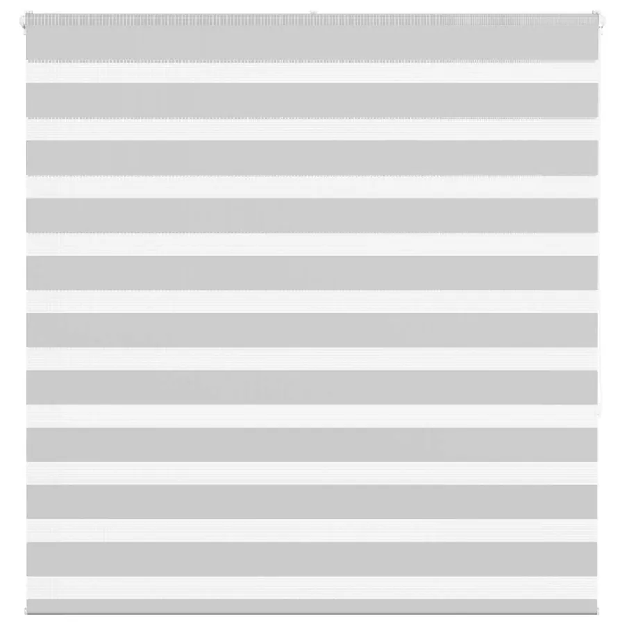 Store zèbre gris clair largeur du tissu 145,9 cm polyester