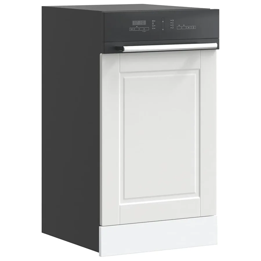 Panneau de lave-vaisselle Porto blanc 45x1,5x57 cm