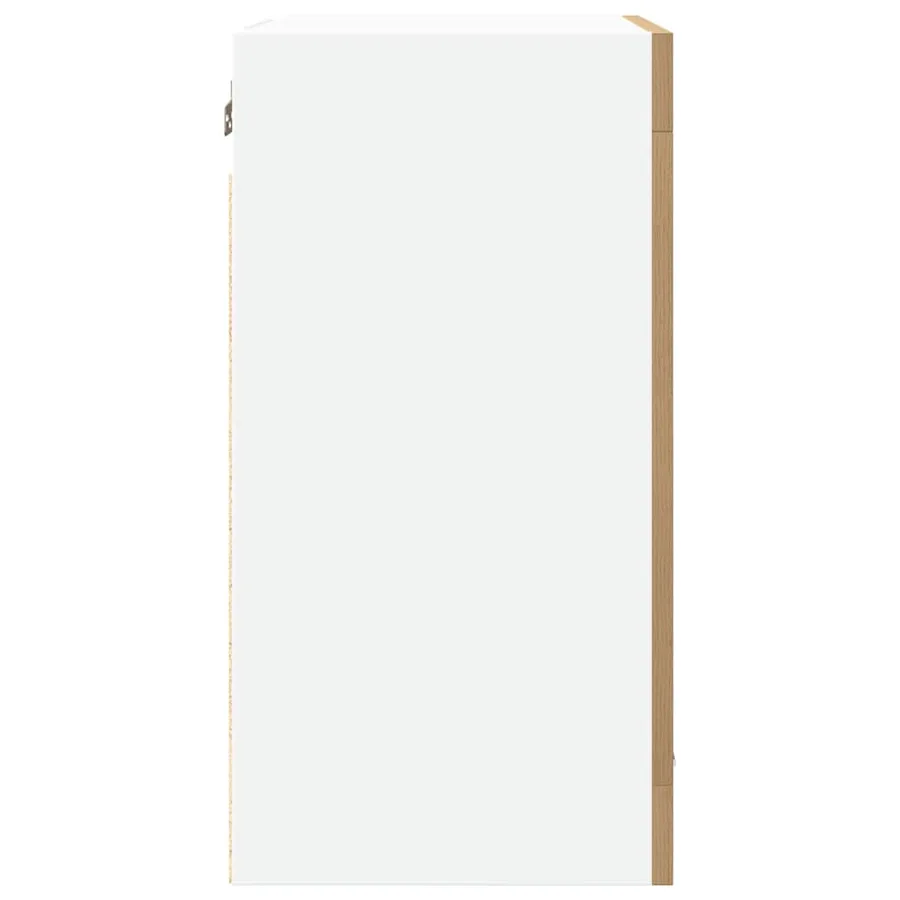 Vitrine suspendue "Lyon" Chêne artisanal 40 x 31 x 60 cm Bois d'ingénierie - 6