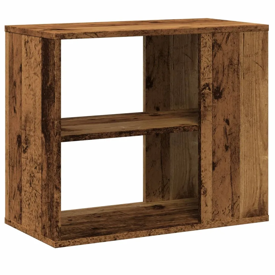 Armoire latérale vieux bois 60x30x50 cm bois d'ingénierie - 2