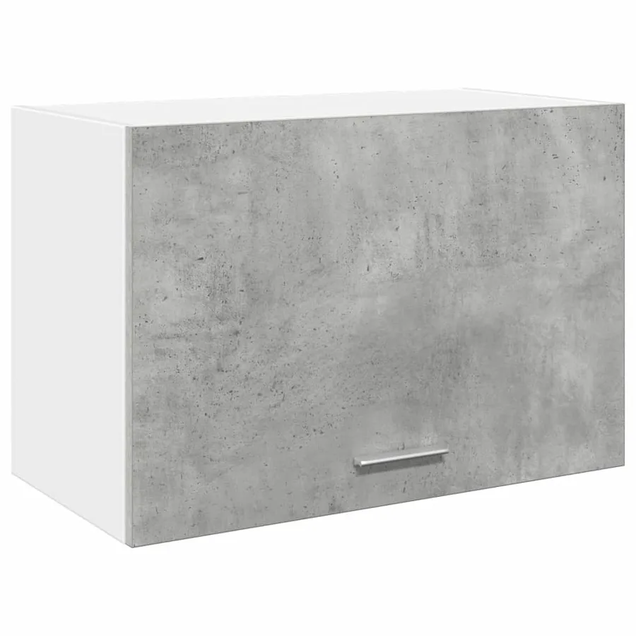 Armoire suspendue "Lyon" Gris béton 60 x 31 x 40 cm Bois d'ingénierie - 2