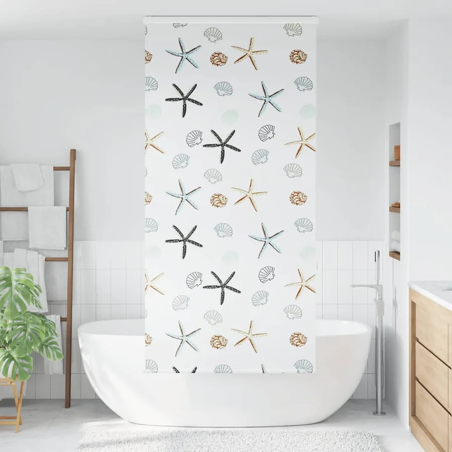 Store enrouleur de douche avec cassette largeur du tissu 86 cm - 2