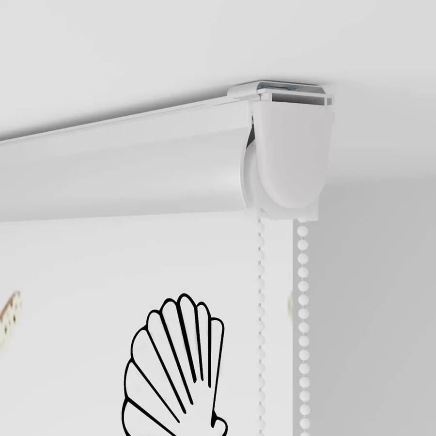 Store enrouleur de douche avec cassette largeur du tissu 86 cm - 9