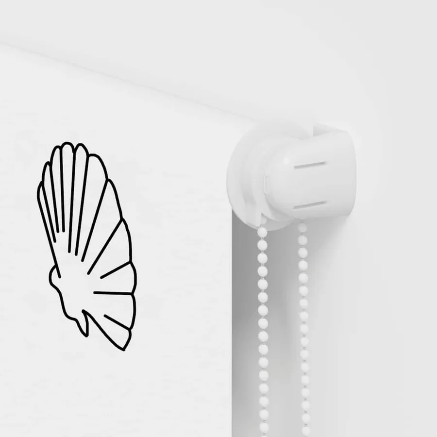 Store enrouleur de douche 100x240 cm largeur du tissu 96 cm - 11