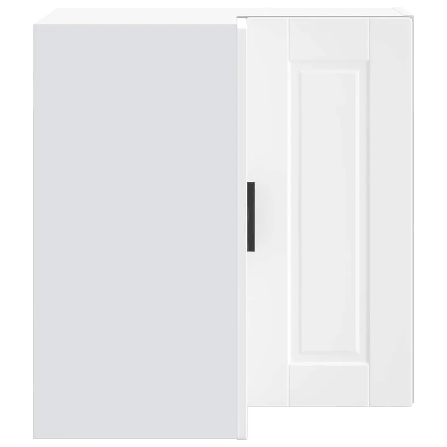Armoire d'angle murale de cuisine Porto blanc bois d'ingénierie - 6