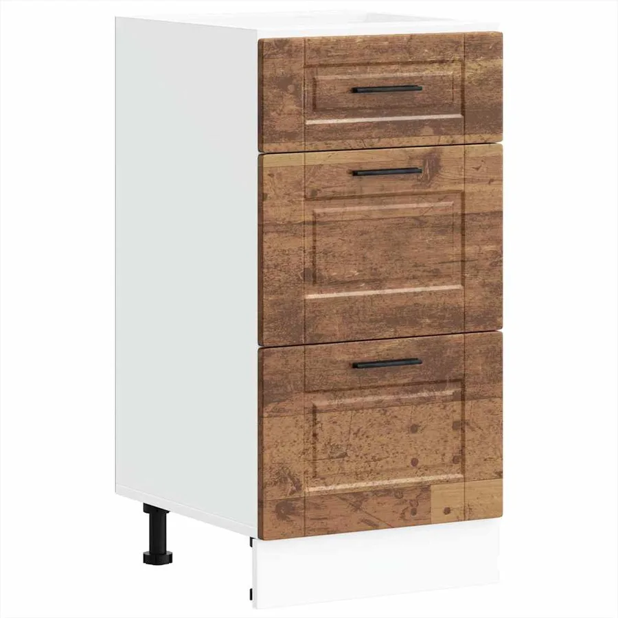 Armoire de cuisine Porto vieux bois bois d'ingénierie - 2