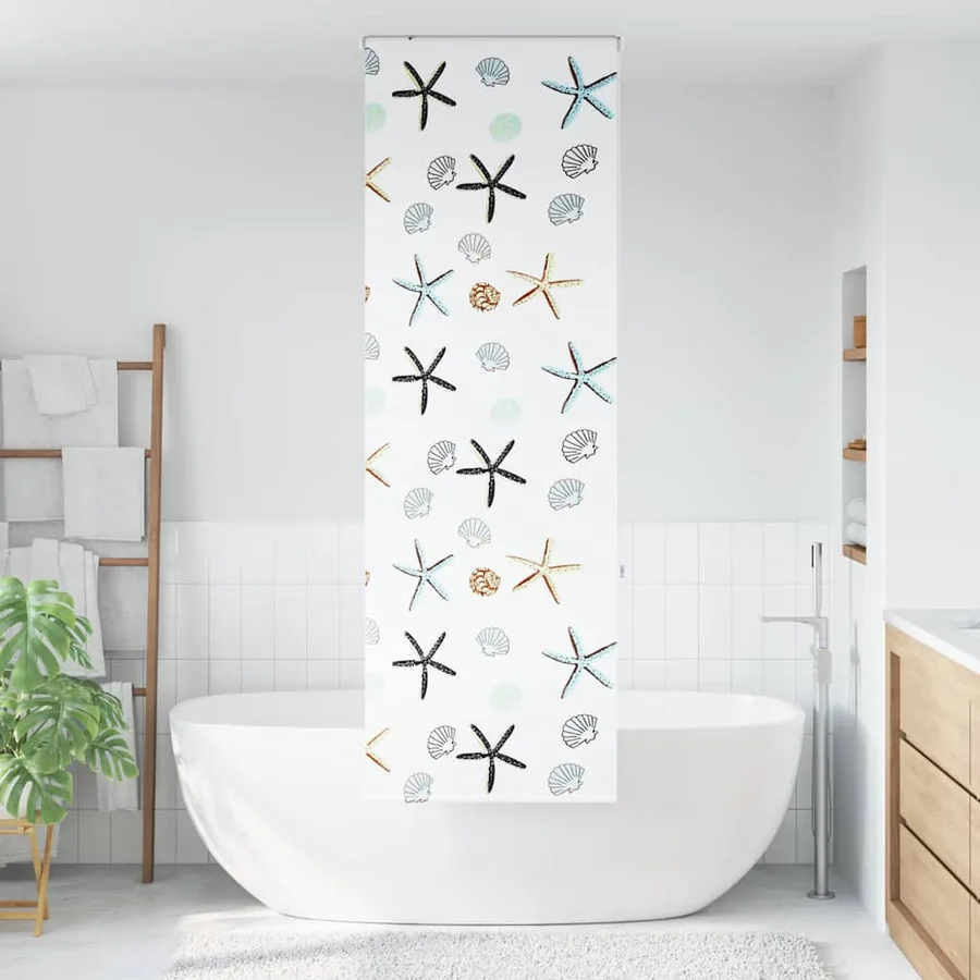 Store enrouleur de douche 80x240 cm largeur du tissu 76 cm - 2