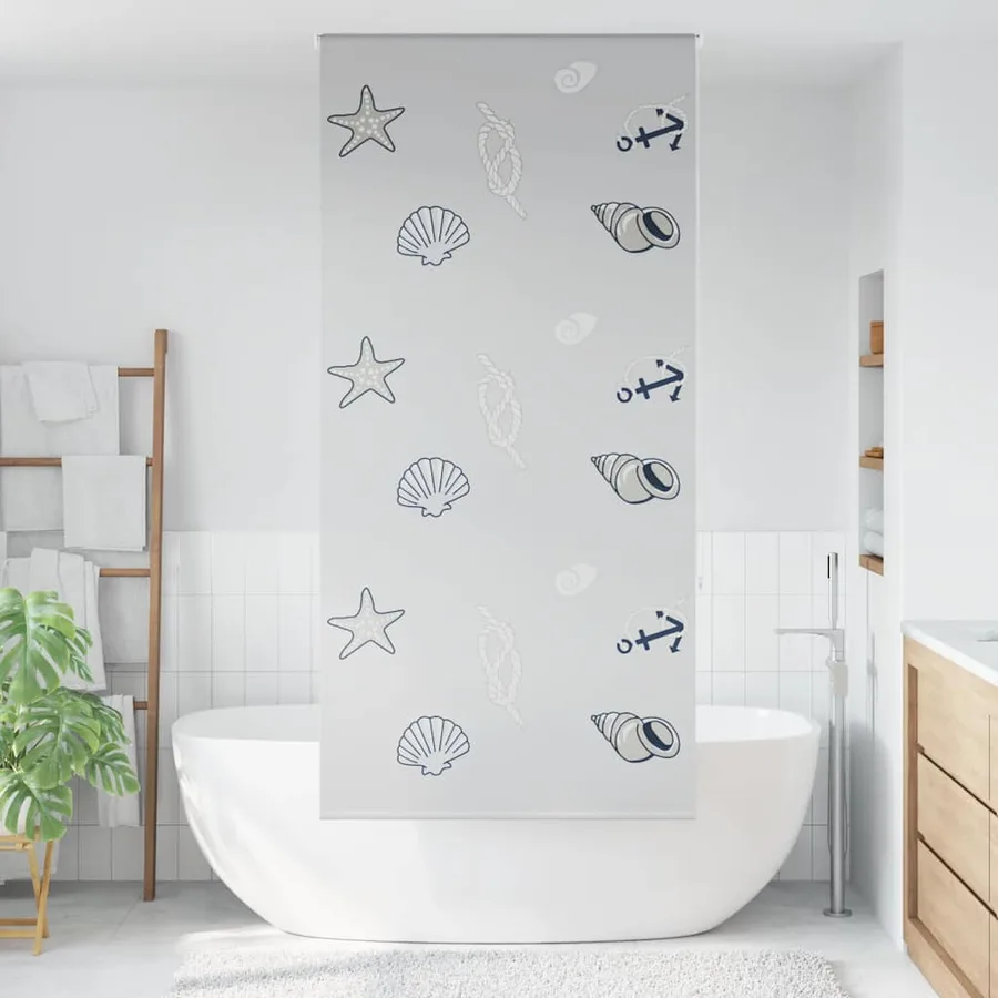 Store enrouleur de douche 100x240 cm largeur du tissu 96 cm - 2