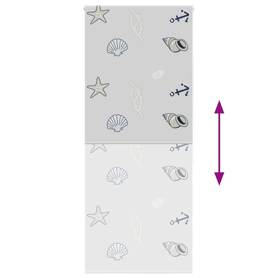 Store enrouleur de douche 100x240 cm largeur du tissu 96 cm - 5