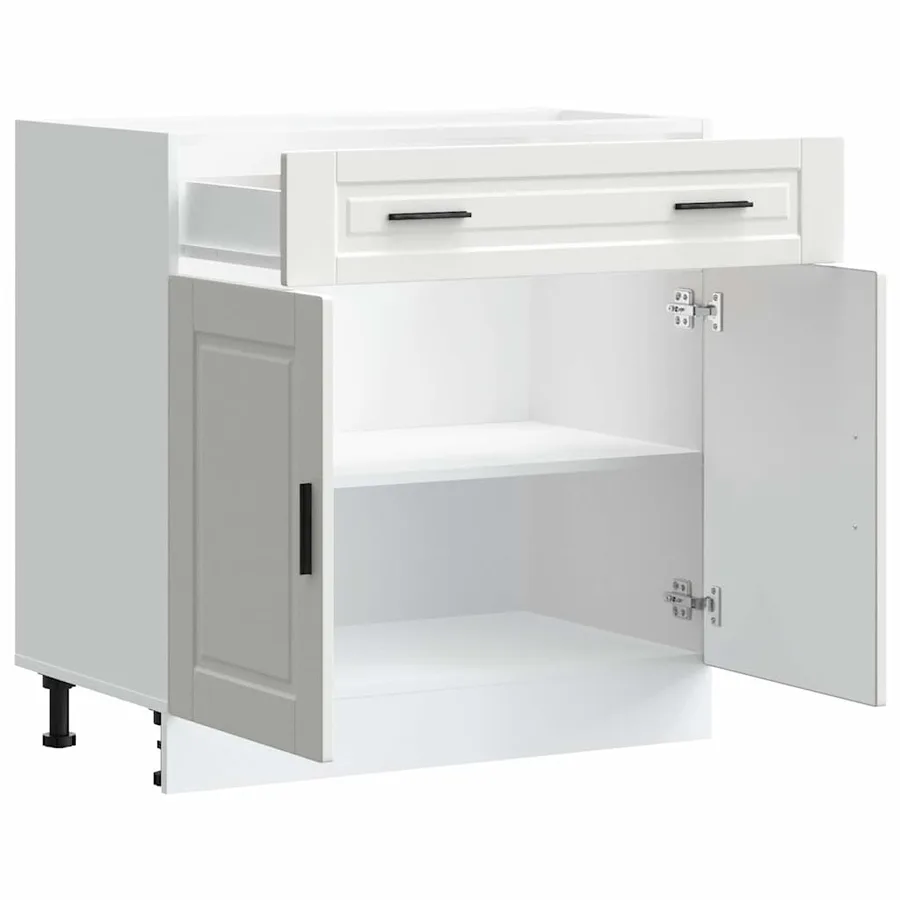 Armoire de cuisine Porto blanc bois d'ingénierie - 5