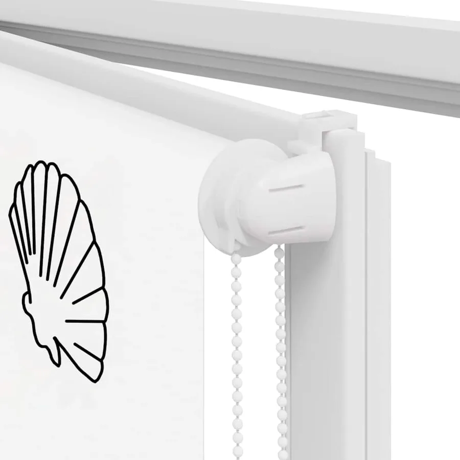 Store enrouleur de douche 60x240 cm largeur du tissu 56 cm - 9