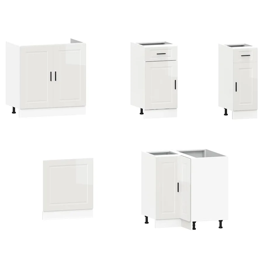 Ensemble d'armoires de cuisine 11 pcs Porto bois d'ingénierie - 4