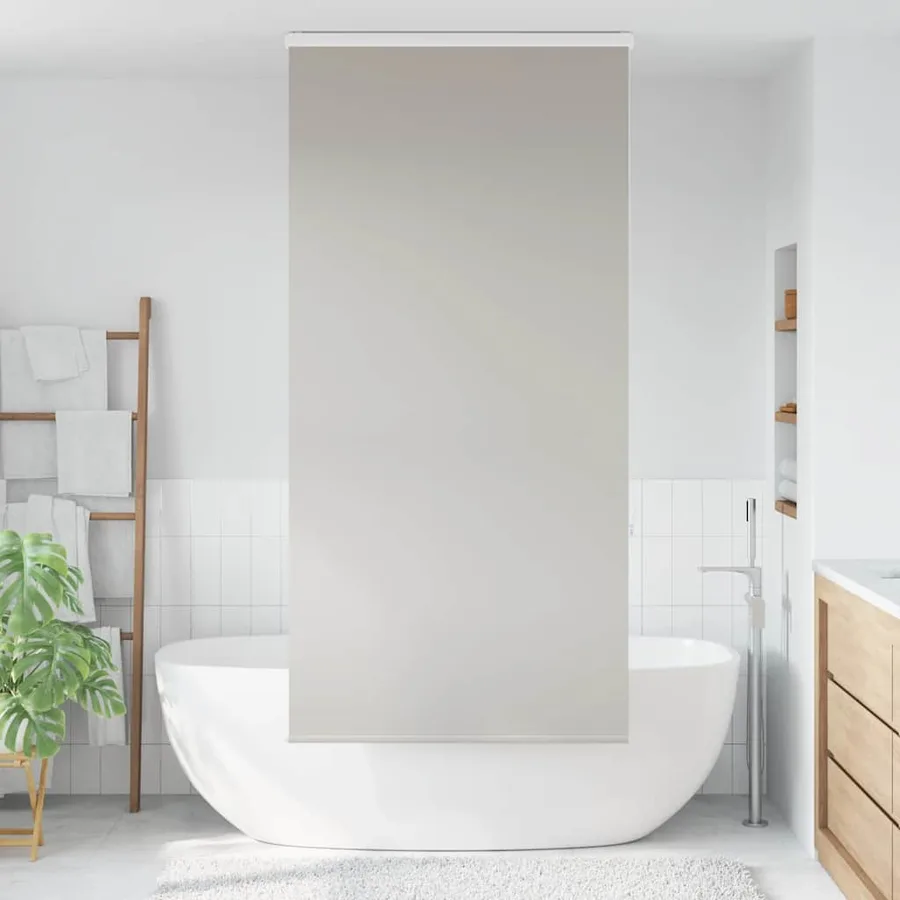 Store enrouleur de douche avec cassette largeur du tissu 86 cm - 2