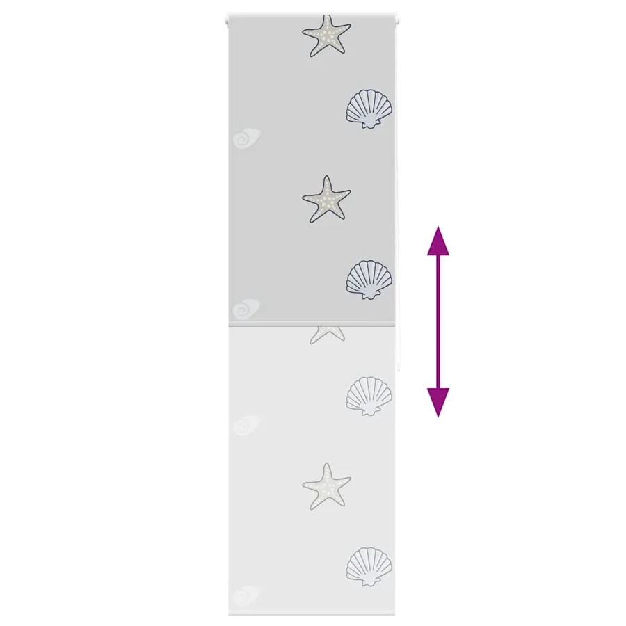 Store enrouleur de douche 60x240 cm largeur du tissu 56 cm - 5