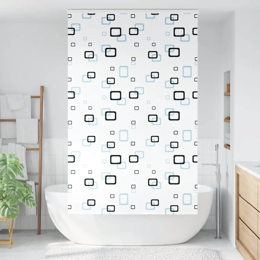 Store enrouleur de douche avec cassette largeur du tissu 126 cm - 2