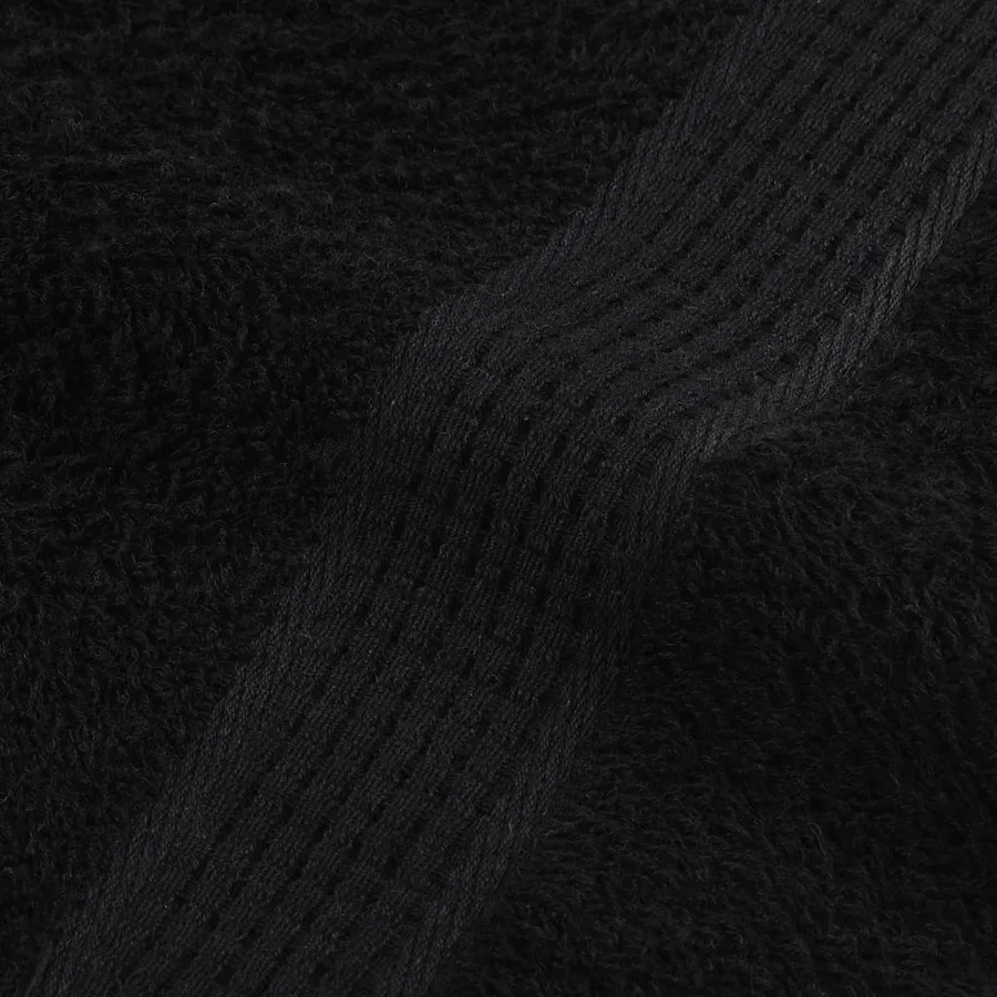 Ensemble de serviettes FROGN 12 pcs noir 360 g/m² - 7