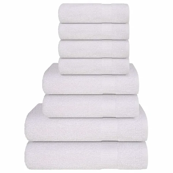 Ensemble de serviettes FROGN 8 pcs blanc 360 g/m²
