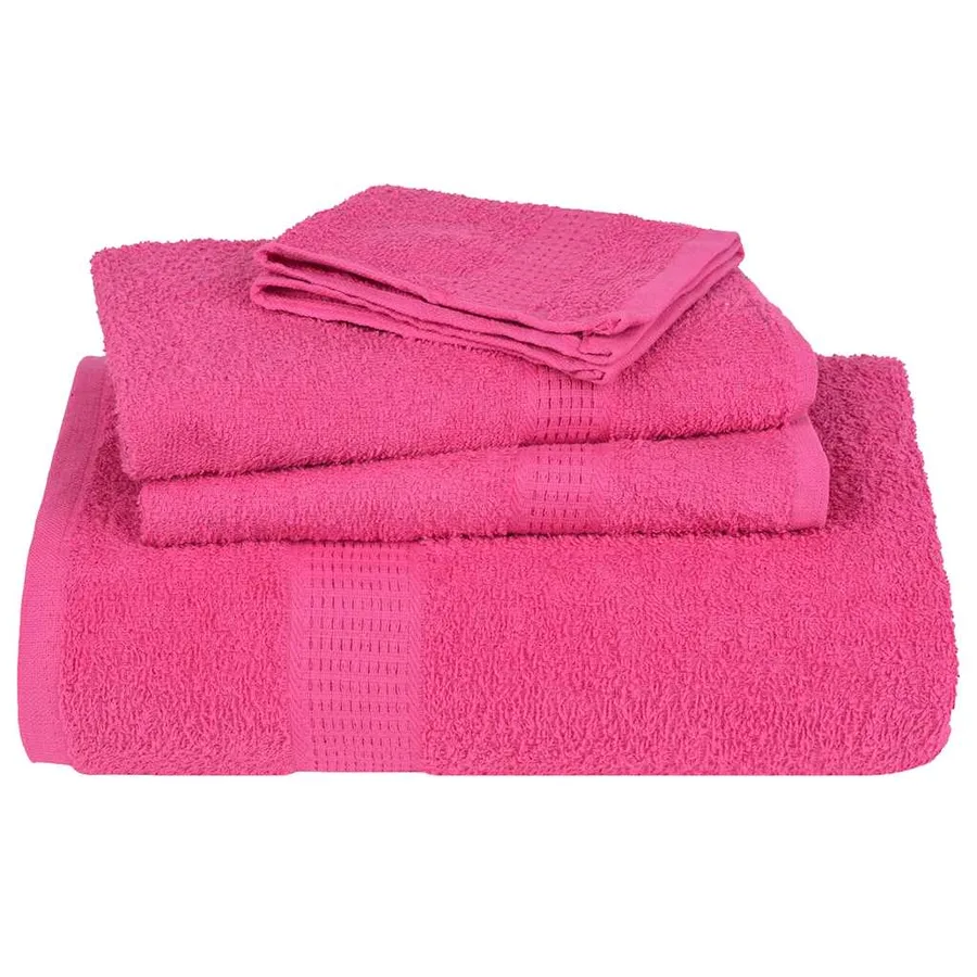 Ensemble de serviettes FROGN 8 pcs rose 360 g/m² - 4