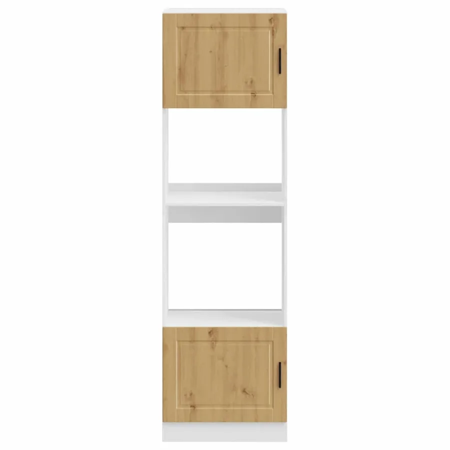 Armoires de four 2 pcs Porto chêne artisanal bois d'ingénierie - 4