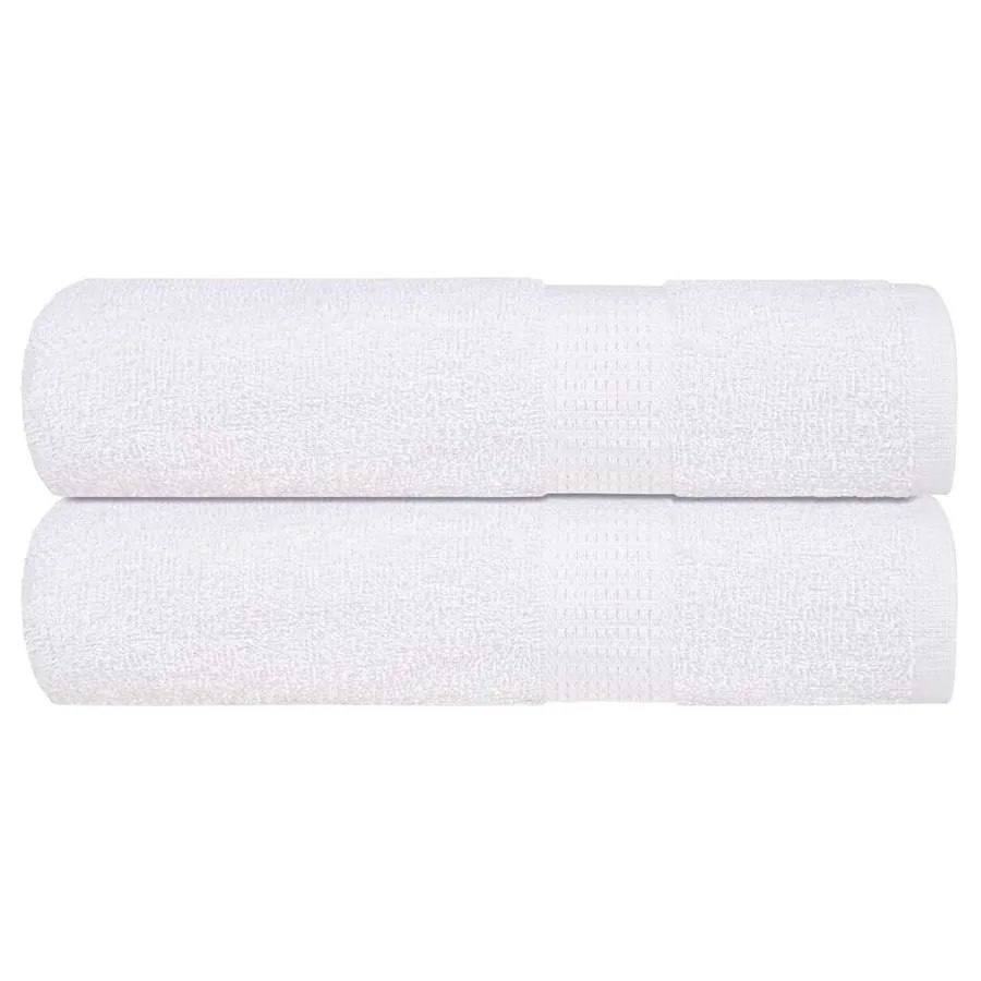 Serviettes de douche FROGN 2 pcs blanc 70x140 cm 360 g/m²