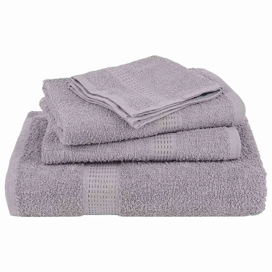 Essuie-mains FROGN 4 pcs gris 50x100 cm 360 g/m² - 4