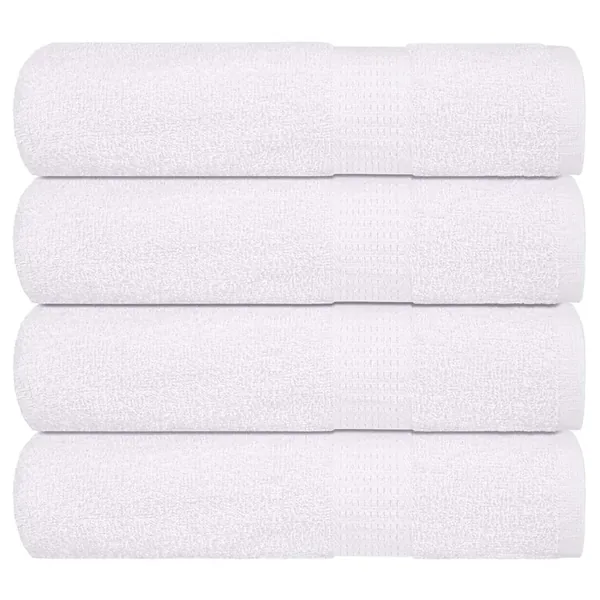 Serviettes de bain FROGN 4 pcs blanc 100x150 cm 360 g/m²