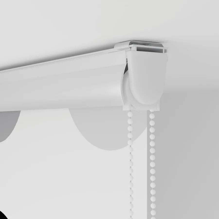 Store enrouleur de douche avec cassette largeur du tissu 136 cm - 9